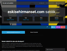 Tablet Screenshot of eskisehirmanset.com